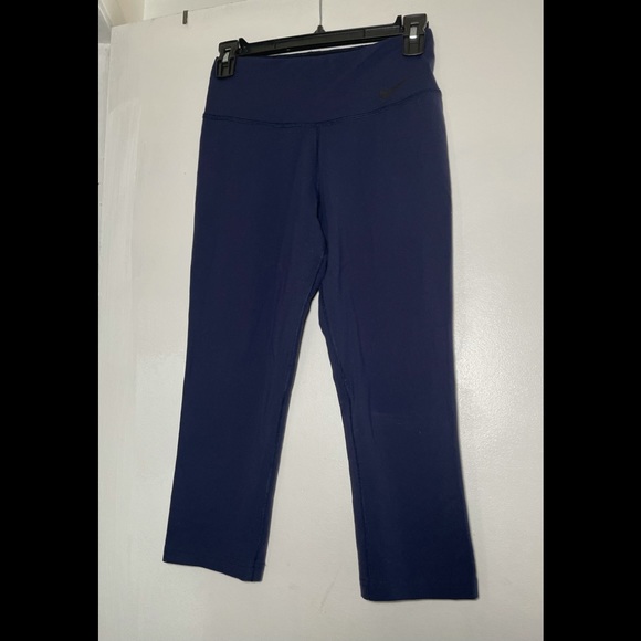 Nike Pants - Nike Blue Crop Workout pants SZ (S)